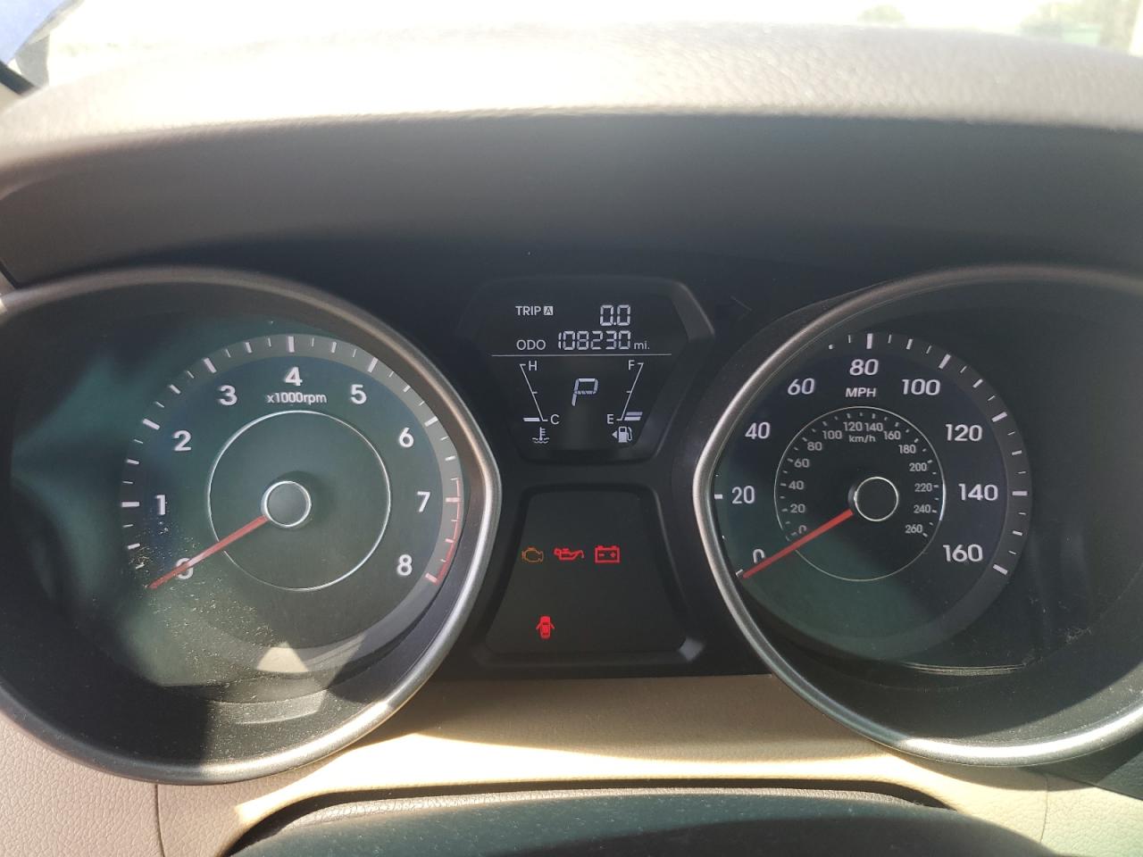 2013 Hyundai Elantra Gls VIN: 5NPDH4AEXDH406047 Lot: 66560864