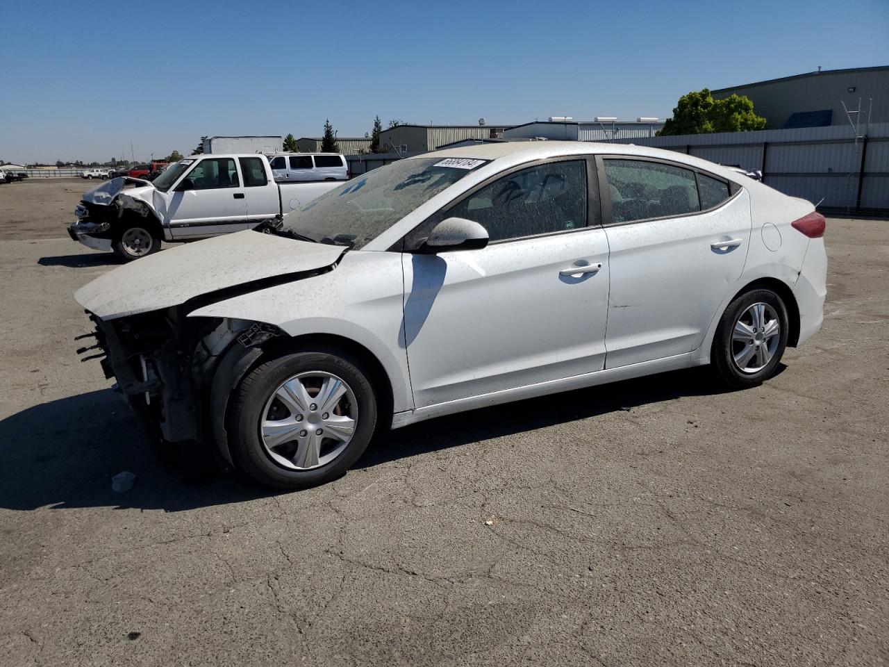 2017 Hyundai Elantra Se продається в Bakersfield, CA - Front End