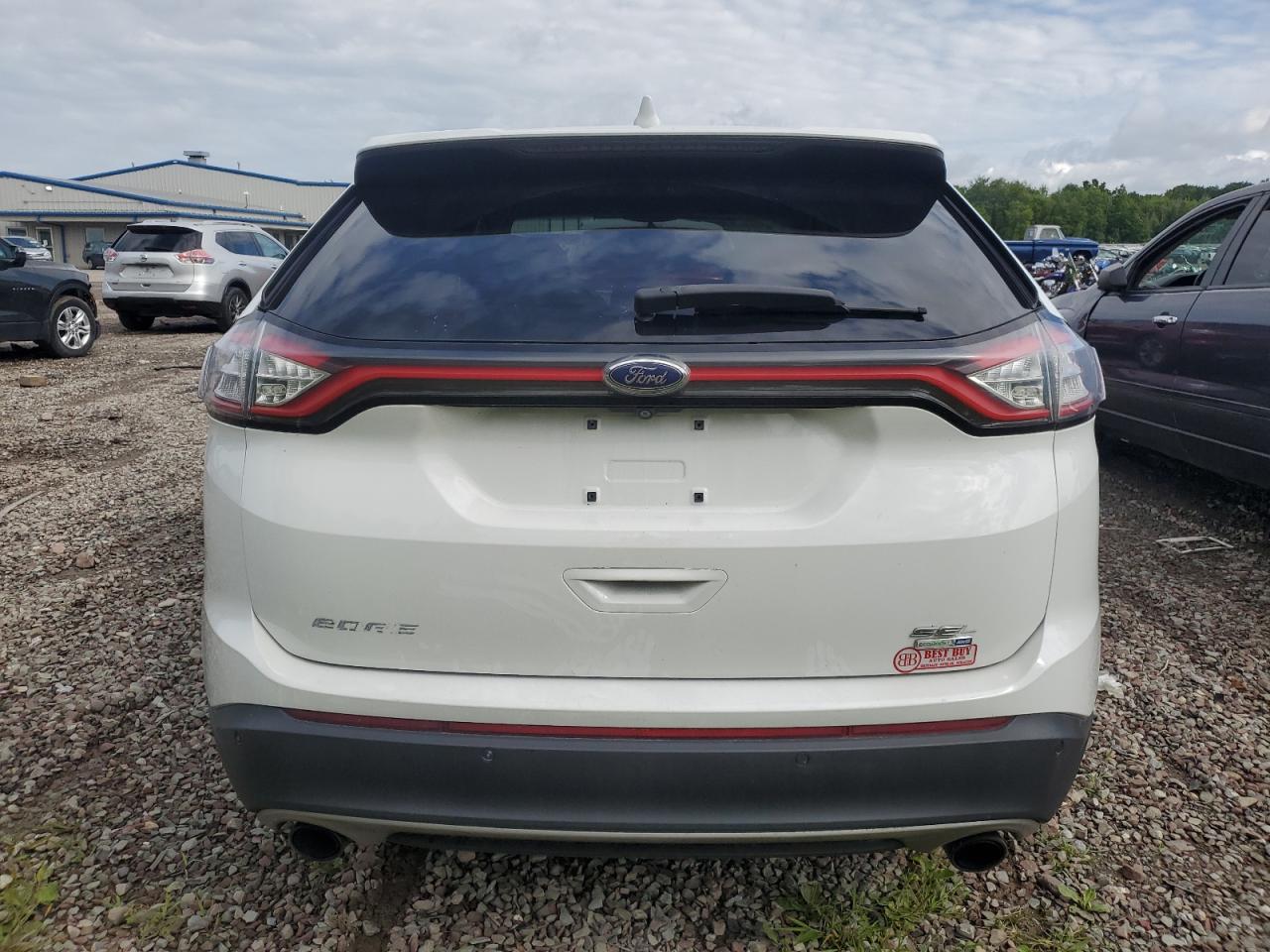 2015 Ford Edge Sel VIN: 2FMTK4J93FBB63076 Lot: 68570434