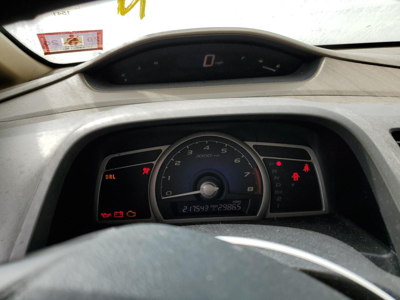 1HGFA16546L099186 2006 Honda Civic Lx