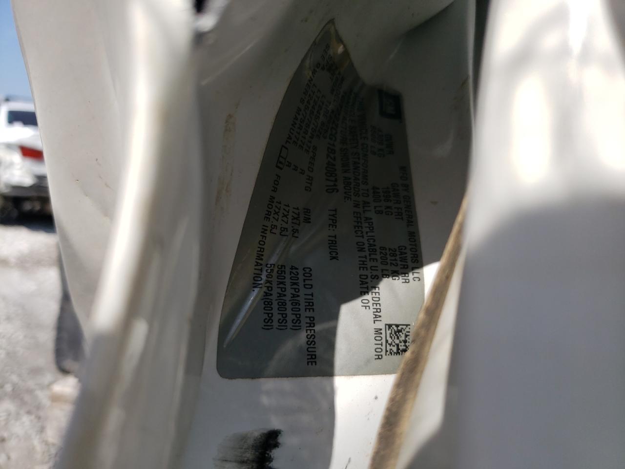 2011 GMC Sierra K2500 Heavy Duty VIN: 1GT22ZCG1BZ408716 Lot: 69564984