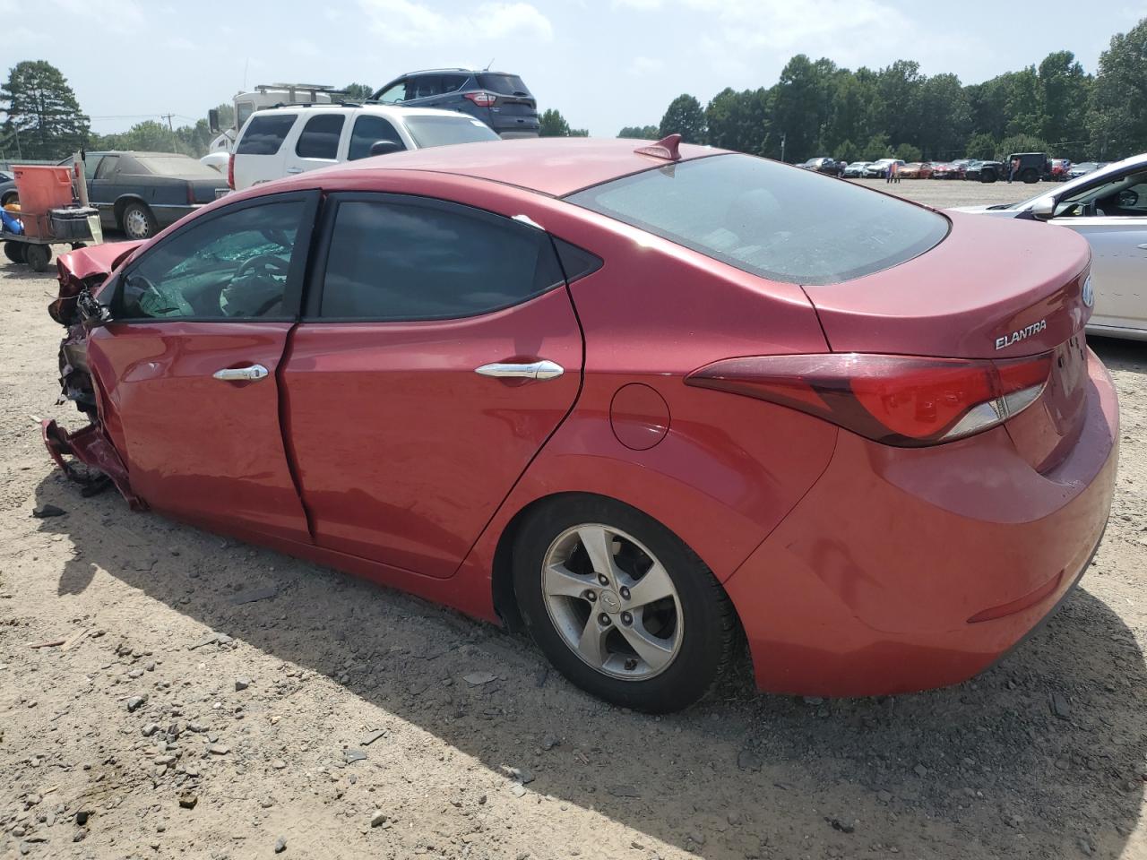 KMHDH4AE7FU454464 2015 HYUNDAI ELANTRA - Image 2