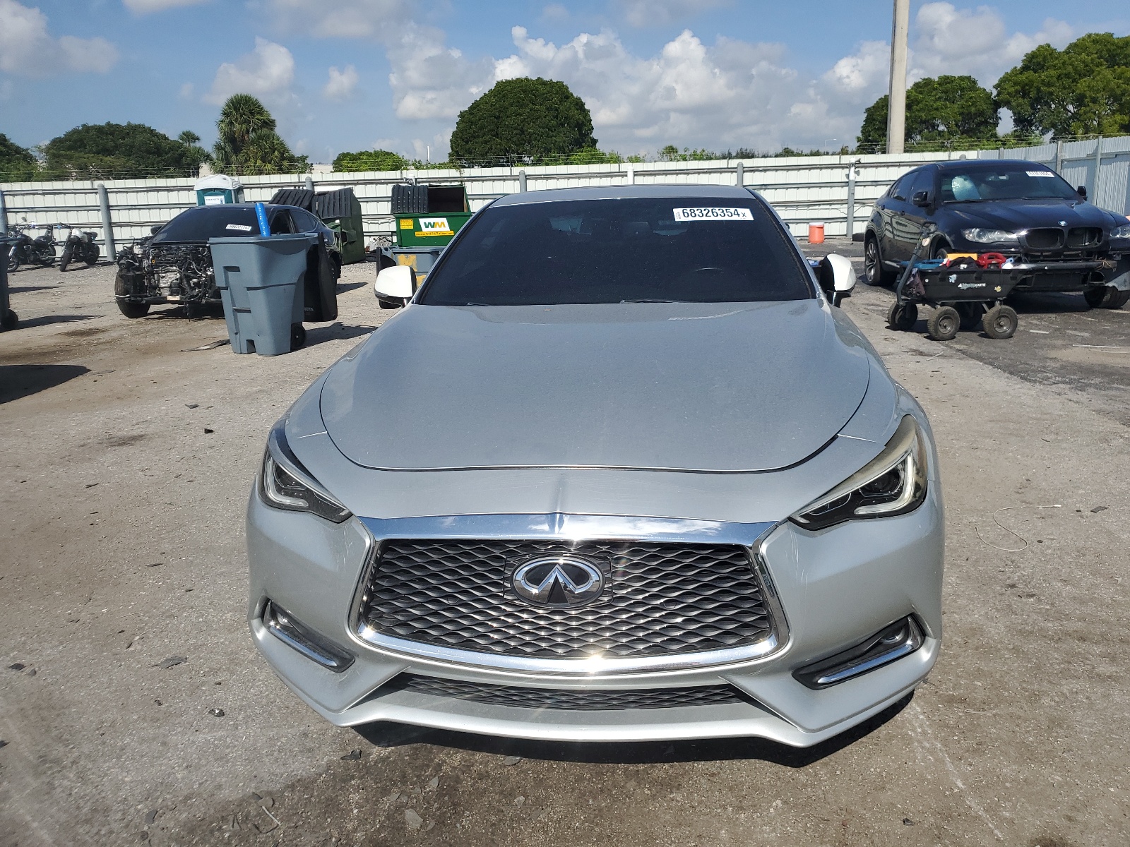 JN1FV7EL4KM440003 2019 Infiniti Q60 Red Sport 400