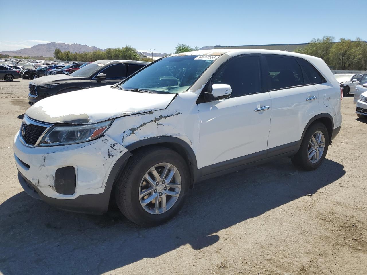 5XYKT3A62EG486588 2014 Kia Sorento Lx