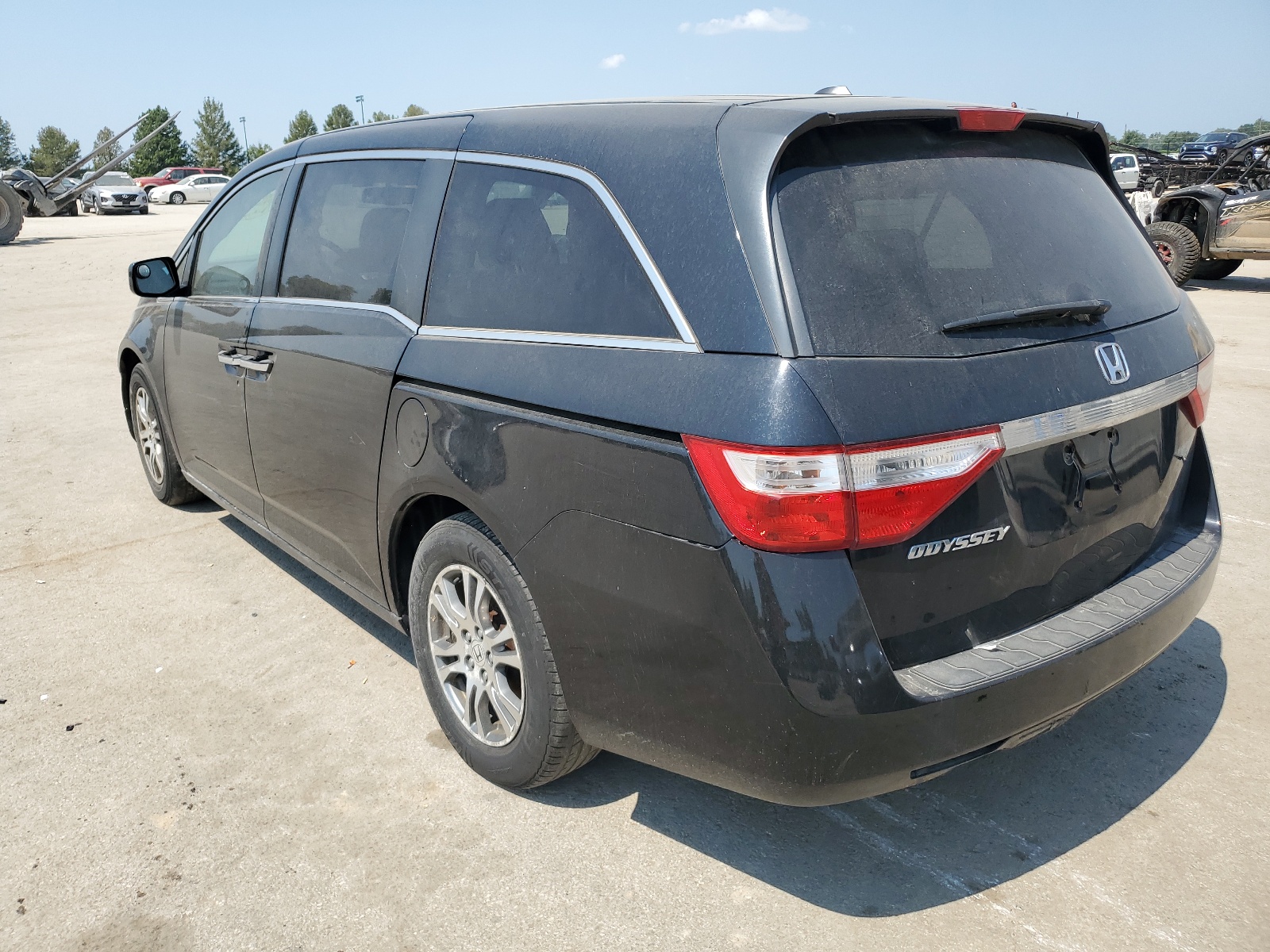 2013 Honda Odyssey Exl vin: 5FNRL5H66DB053796