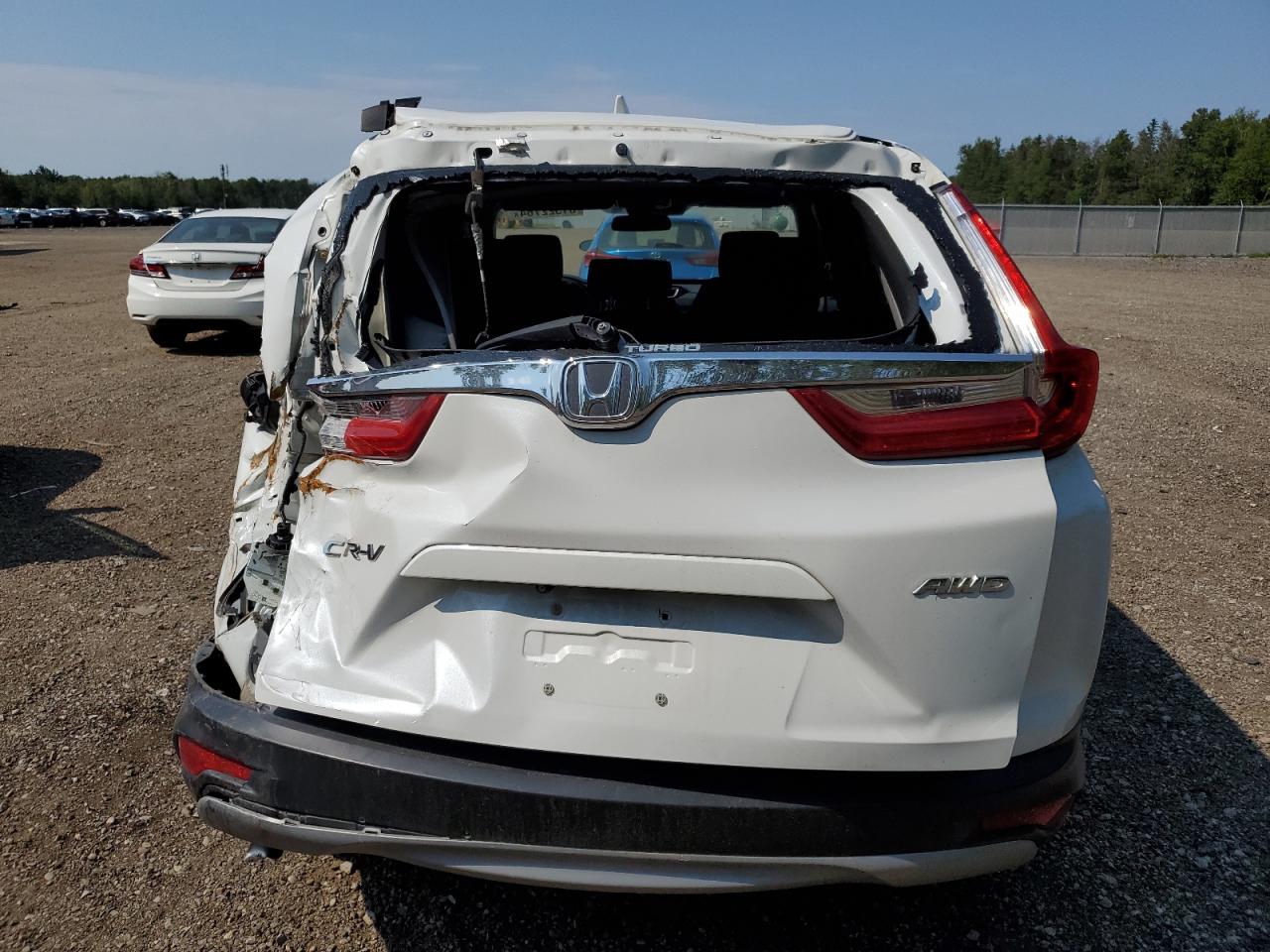 2019 Honda Cr-V Ex VIN: 2HKRW2H55KH144117 Lot: 61522764