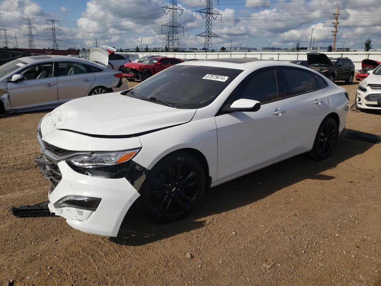 1G1ZE5SX4KF151450 2019 CHEVROLET MALIBU - Image 1