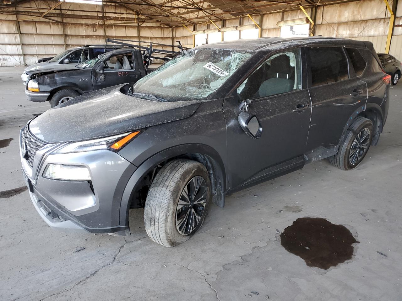 2022 Nissan Rogue Sv VIN: JN8BT3BA2NW043416 Lot: 67141334