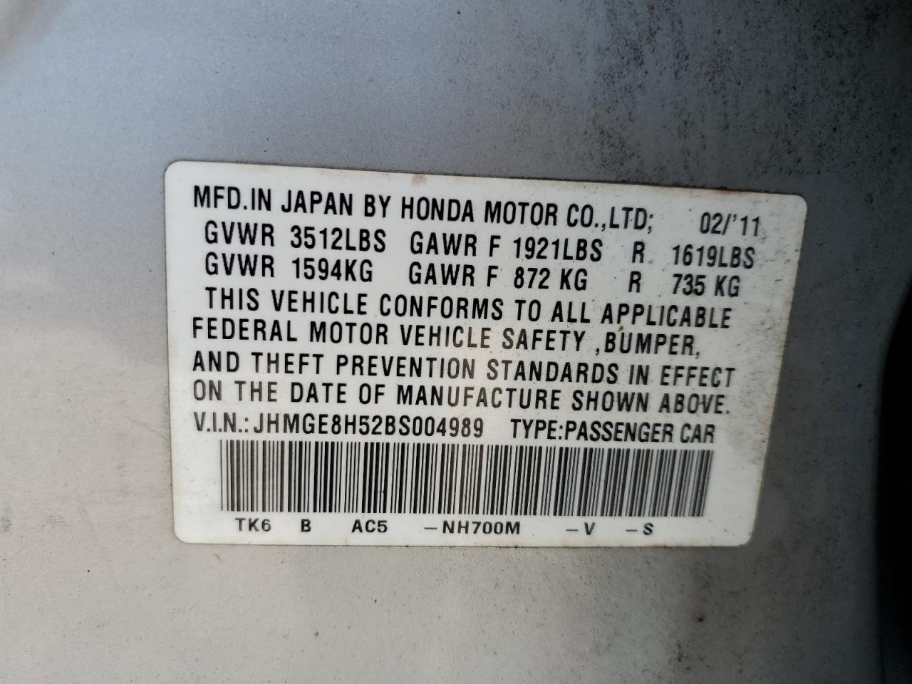 2011 Honda Fit - Image 13