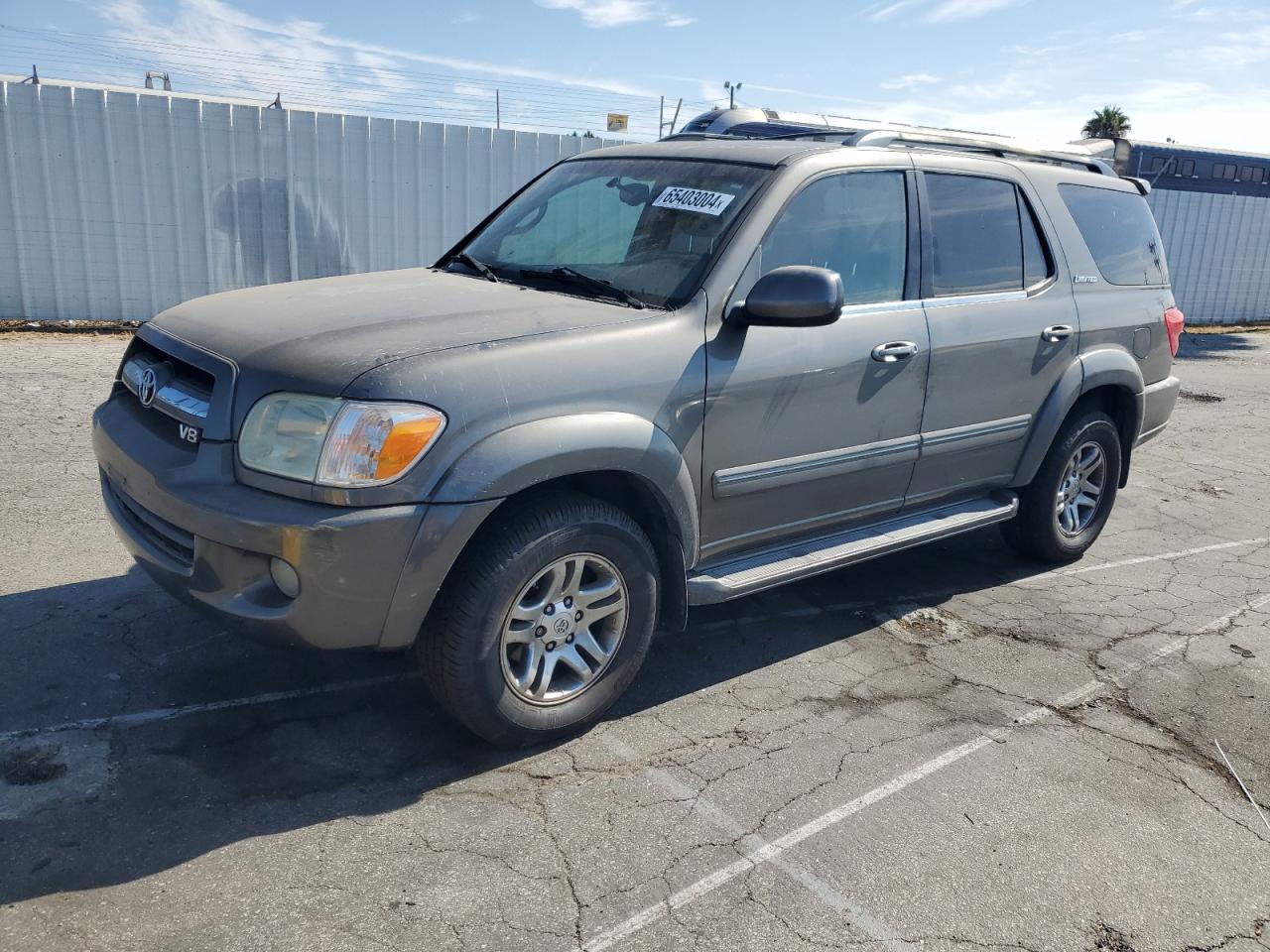2005 Toyota Sequoia Limited VIN: 5TDZT38A25S239776 Lot: 65403004