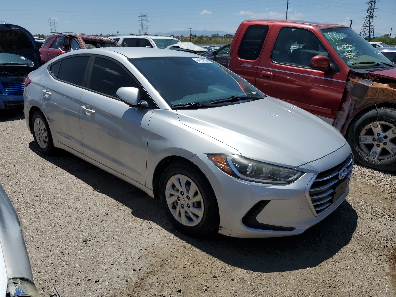 2017 Hyundai Elantra Se vin: KMHD74LF9HU182933