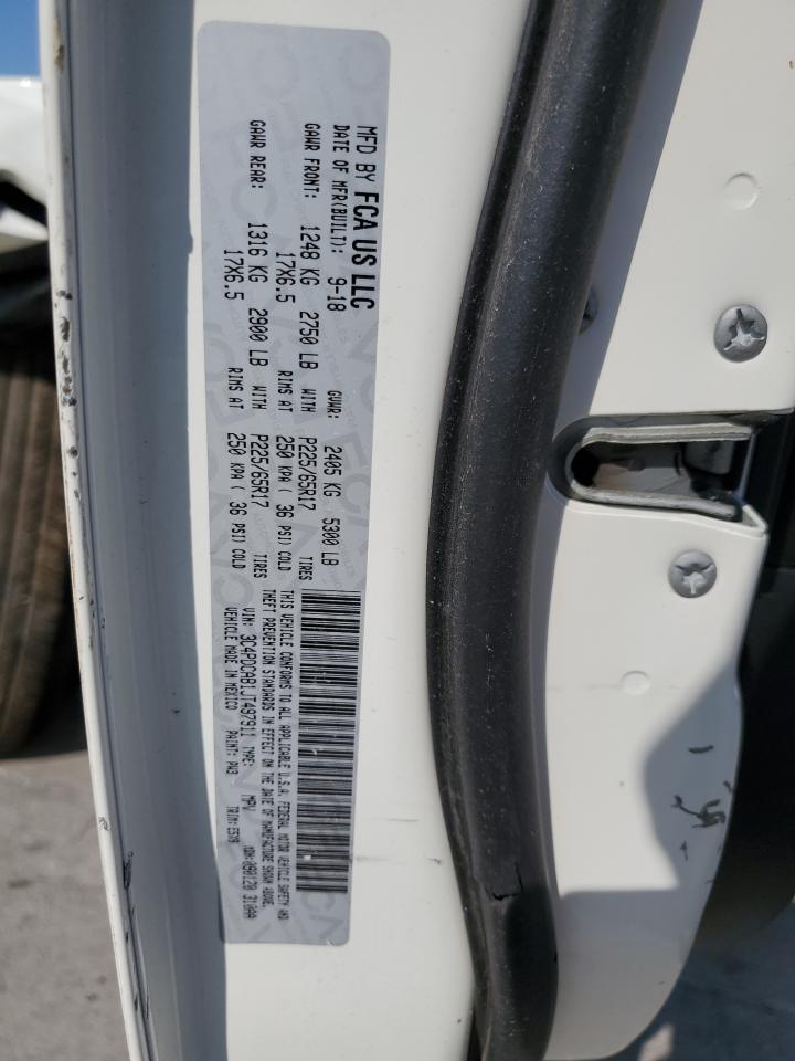 2018 Dodge Journey Se VIN: 3C4PDCAB1JT497911 Lot: 68107754