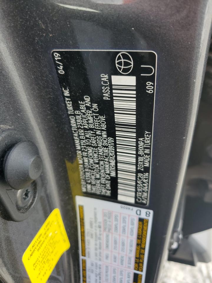 NMTKHMBX2KR091709 2019 Toyota C-Hr Xle