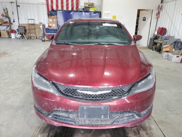 Sedans CHRYSLER 200 2015 Burgundy