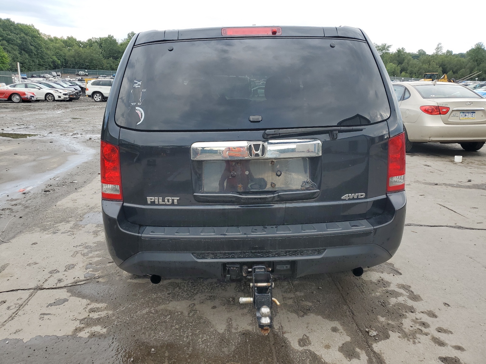 5FNYF4H27CB082653 2012 Honda Pilot Lx