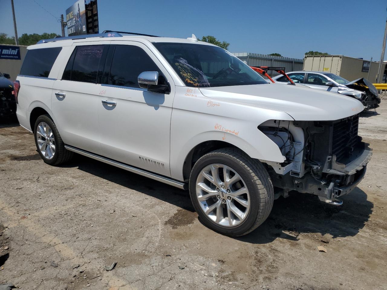 1FMJK1MT5KEA54890 2019 Ford Expedition Max Platinum