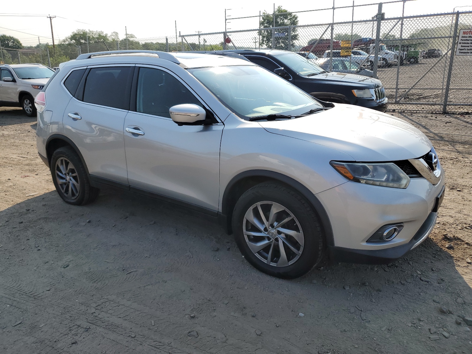 2015 Nissan Rogue S vin: 5N1AT2MV6FC800348