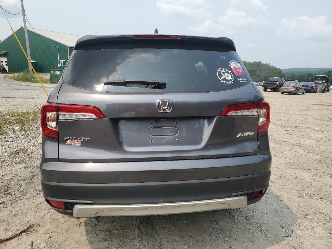 2022 Honda Pilot Exl VIN: 5FNYF6H56NB087643 Lot: 66640754