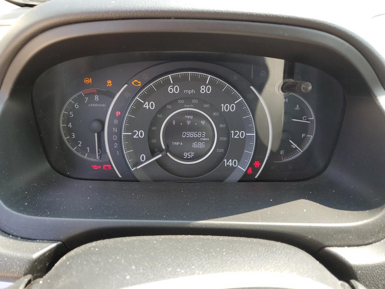 2013 Honda Cr-V Lx VIN: 5J6RM3H3XDL017608 Lot: 66718314