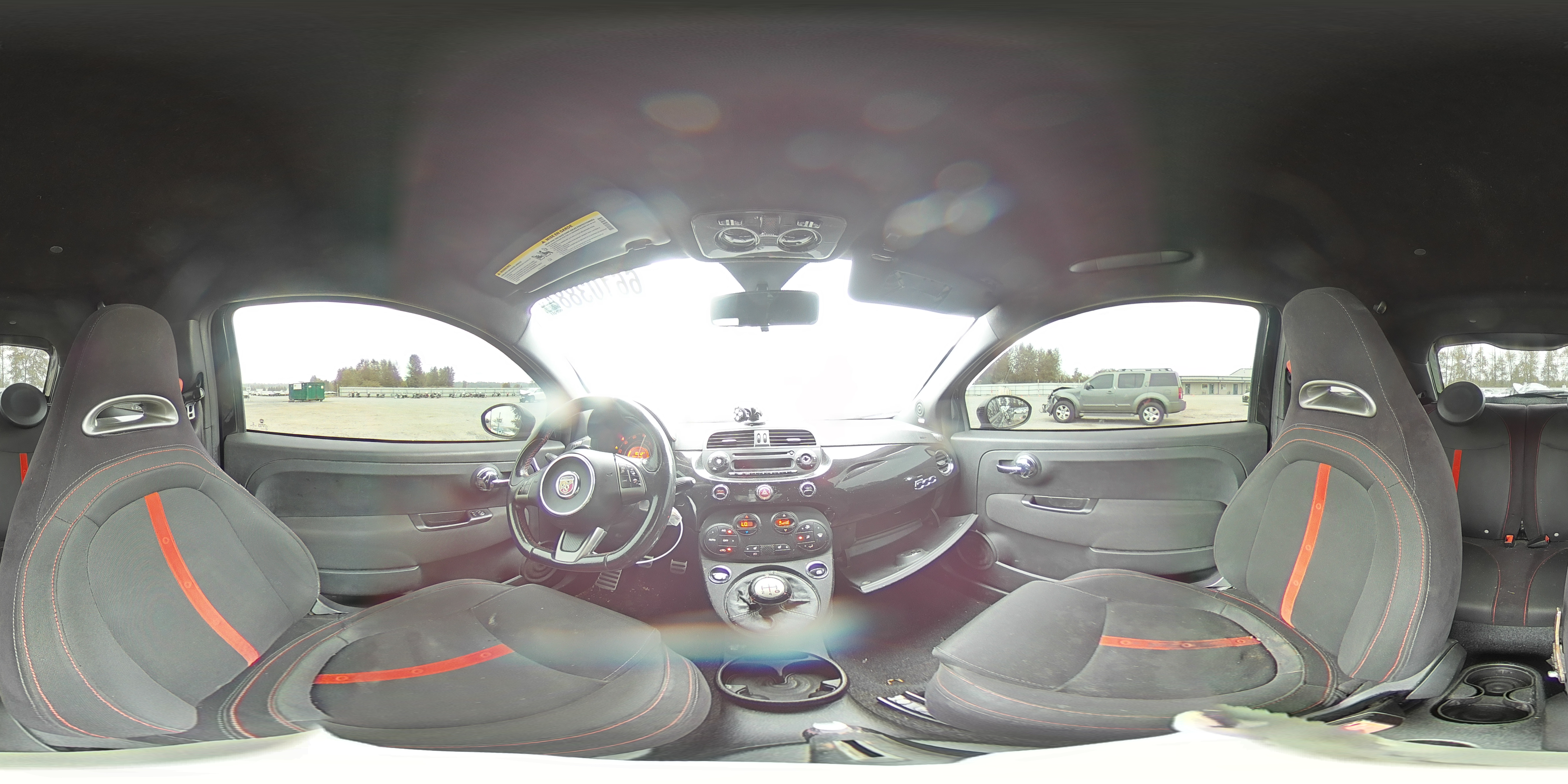 2013 Fiat 500 Abarth VIN: 3C3CFFFH8DT535070 Lot: 66103884