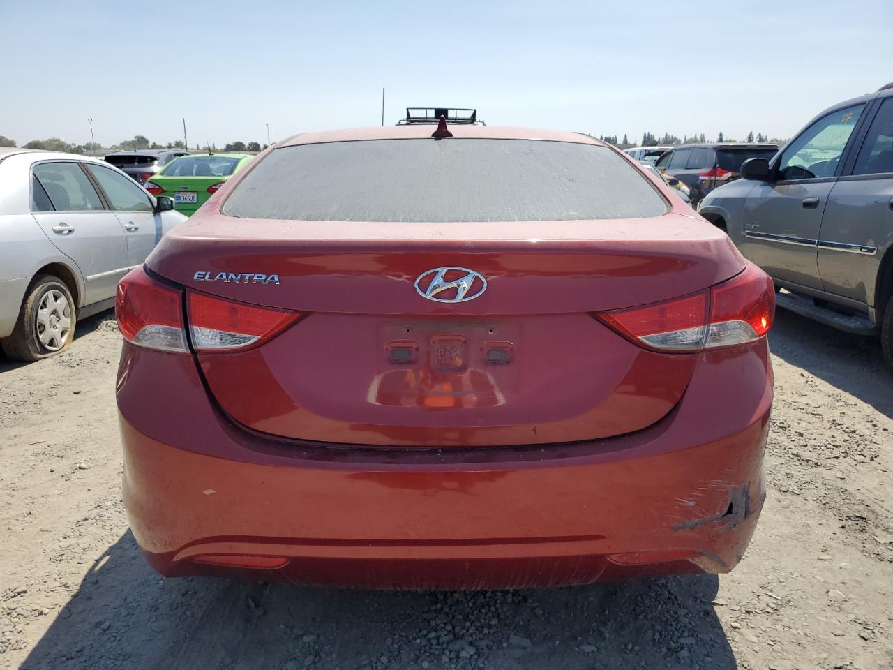 2012 Hyundai Elantra Gls VIN: KMHDH4AE5CU429882 Lot: 69521124