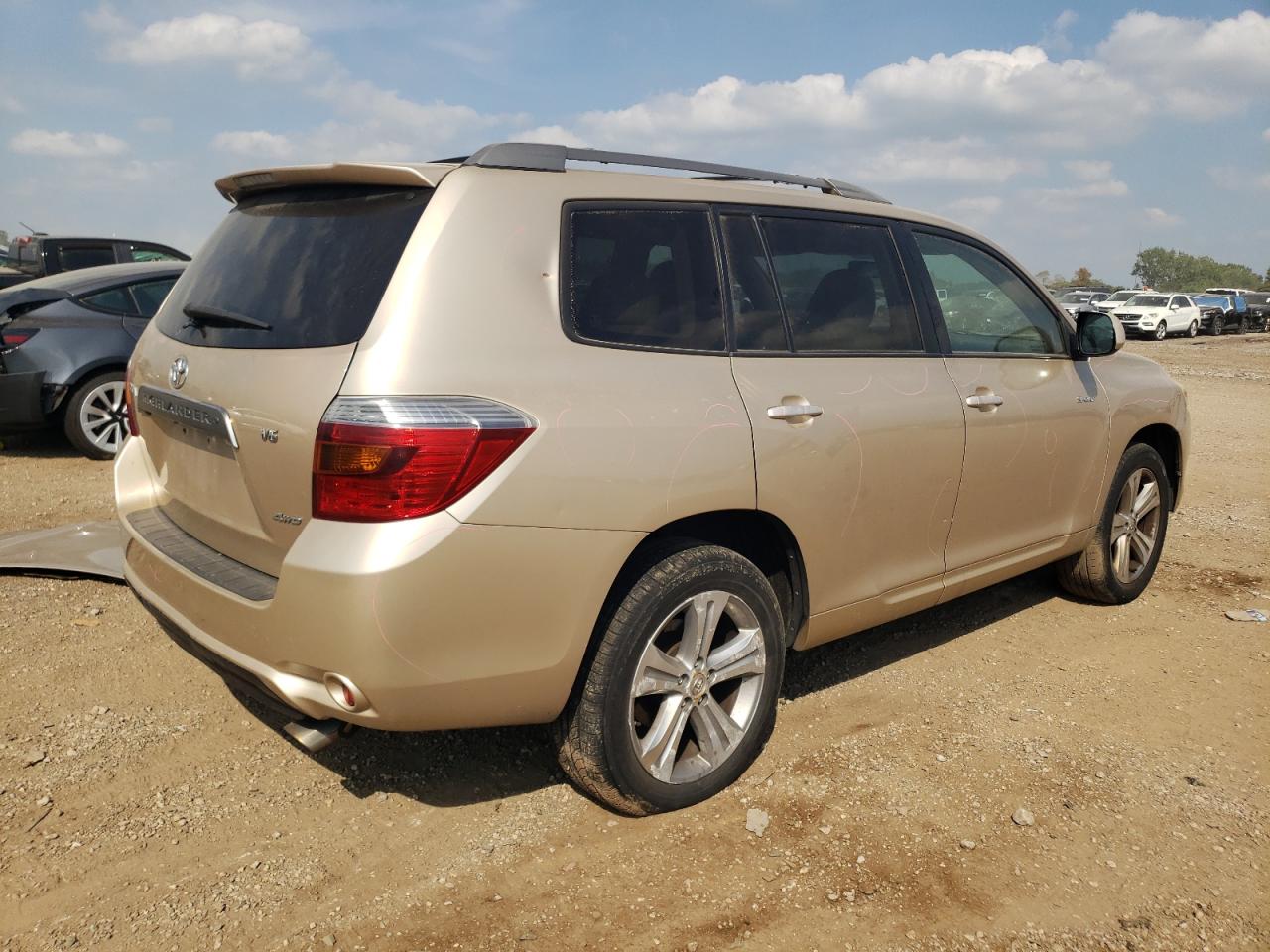 2008 Toyota Highlander Sport VIN: JTEES43A082033166 Lot: 69182644