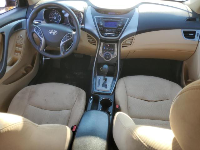  HYUNDAI ELANTRA 2013 Czerwony