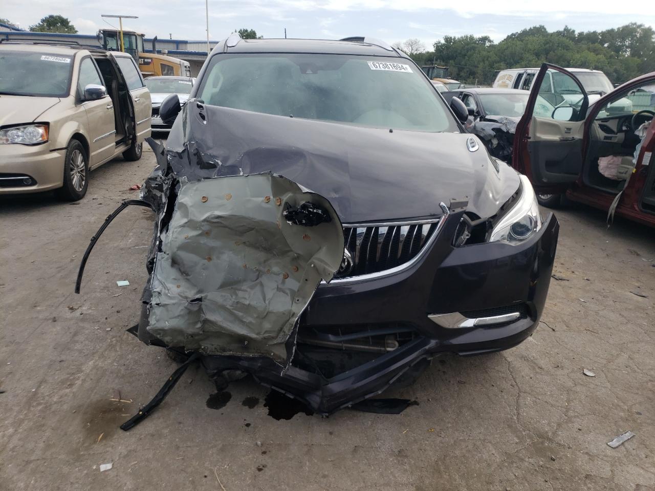 VIN 5GAKRCKD5FJ387472 2015 BUICK ENCLAVE no.5