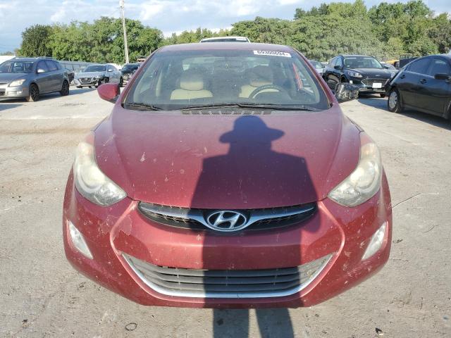  HYUNDAI ELANTRA 2013 Czerwony