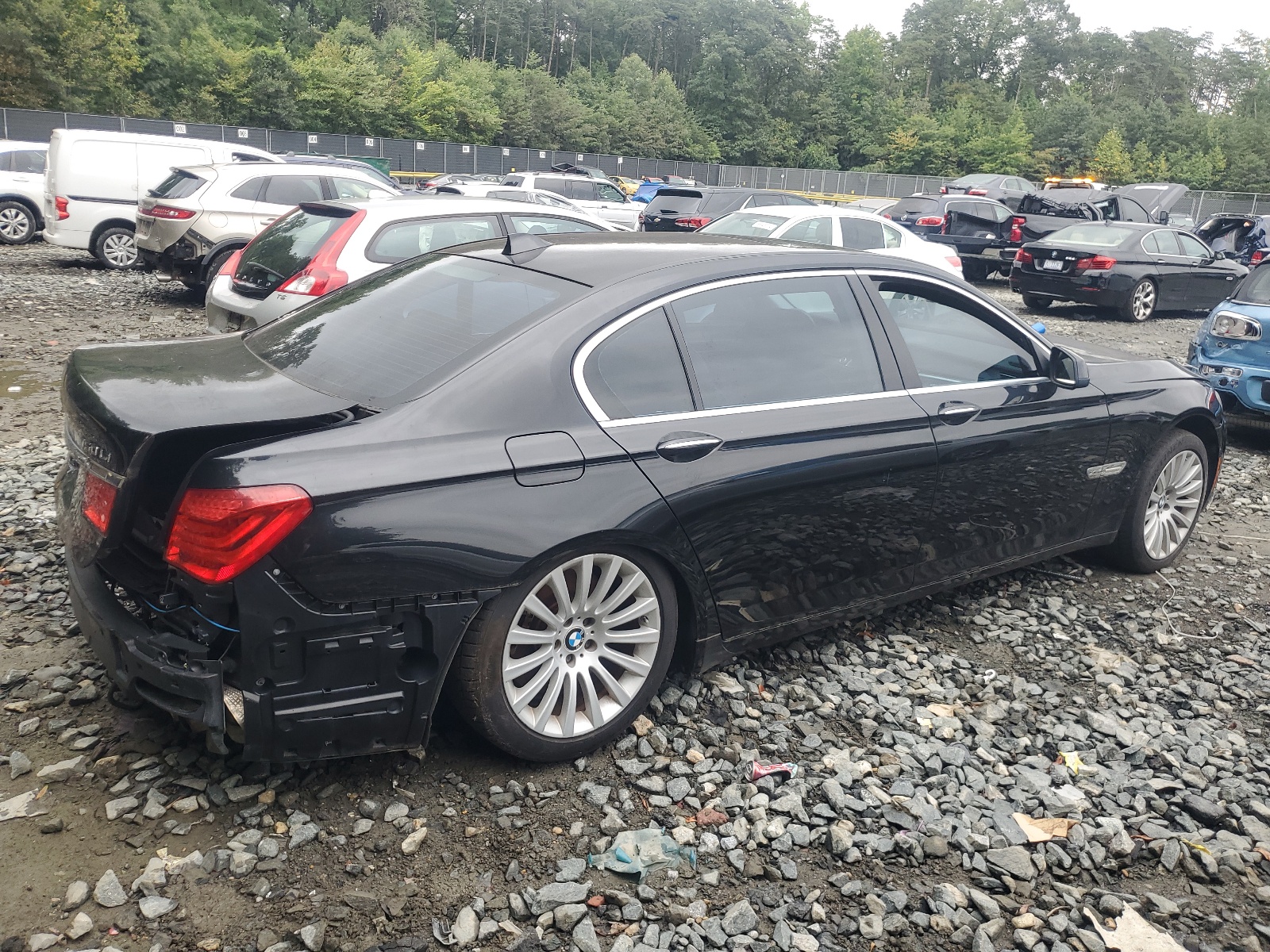 2012 BMW 750 Lxi vin: WBAKC8C55CC437479