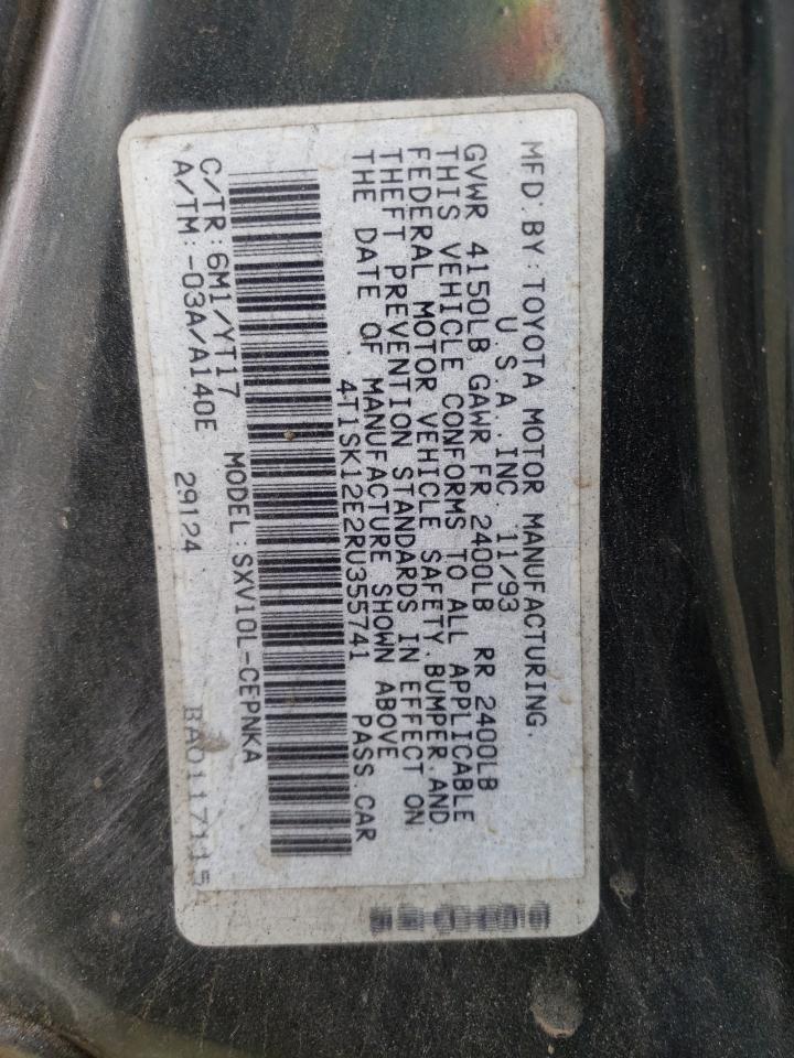 4T1SK12E2RU355741 1994 Toyota Camry Le