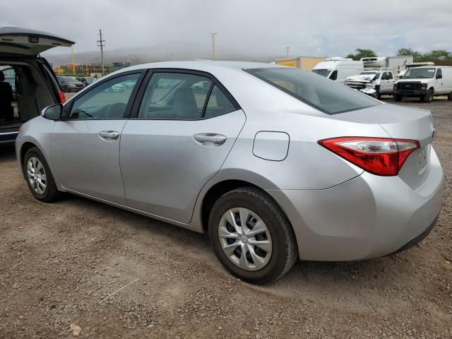 Sedans TOYOTA COROLLA 2014 Srebrny