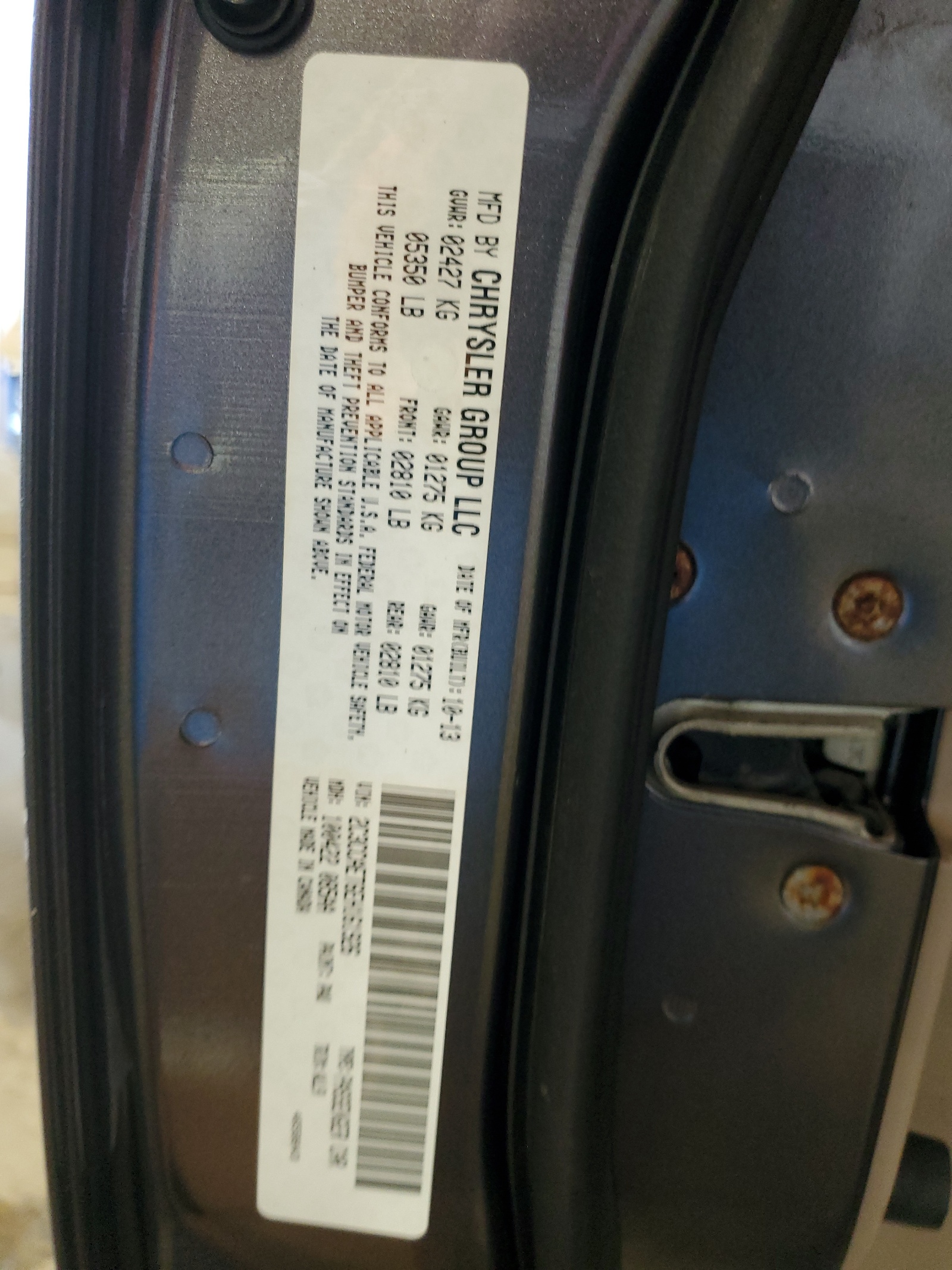 2C3CCAET6EH161926 2014 Chrysler 300C