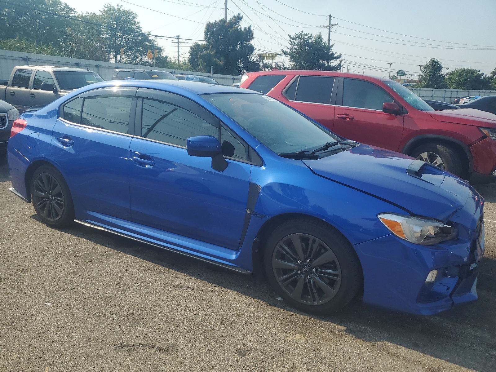 2017 Subaru Wrx vin: JF1VA1B66H9826679