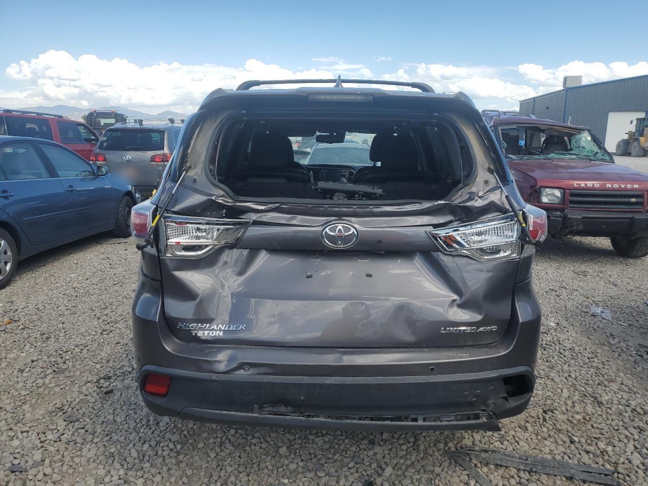 5TDDKRFH5FS120377 2015 Toyota Highlander Limited