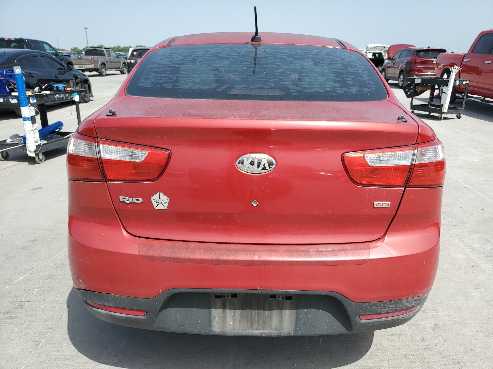 KNADM4A39D6185574 2013 Kia Rio Lx