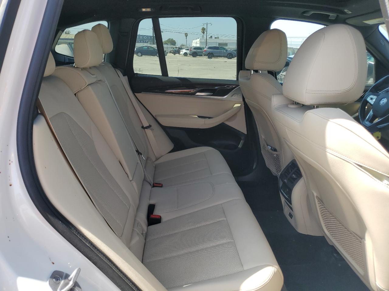 2022 BMW X3 Sdrive30I VIN: 5UX43DP00N9M32630 Lot: 69798344