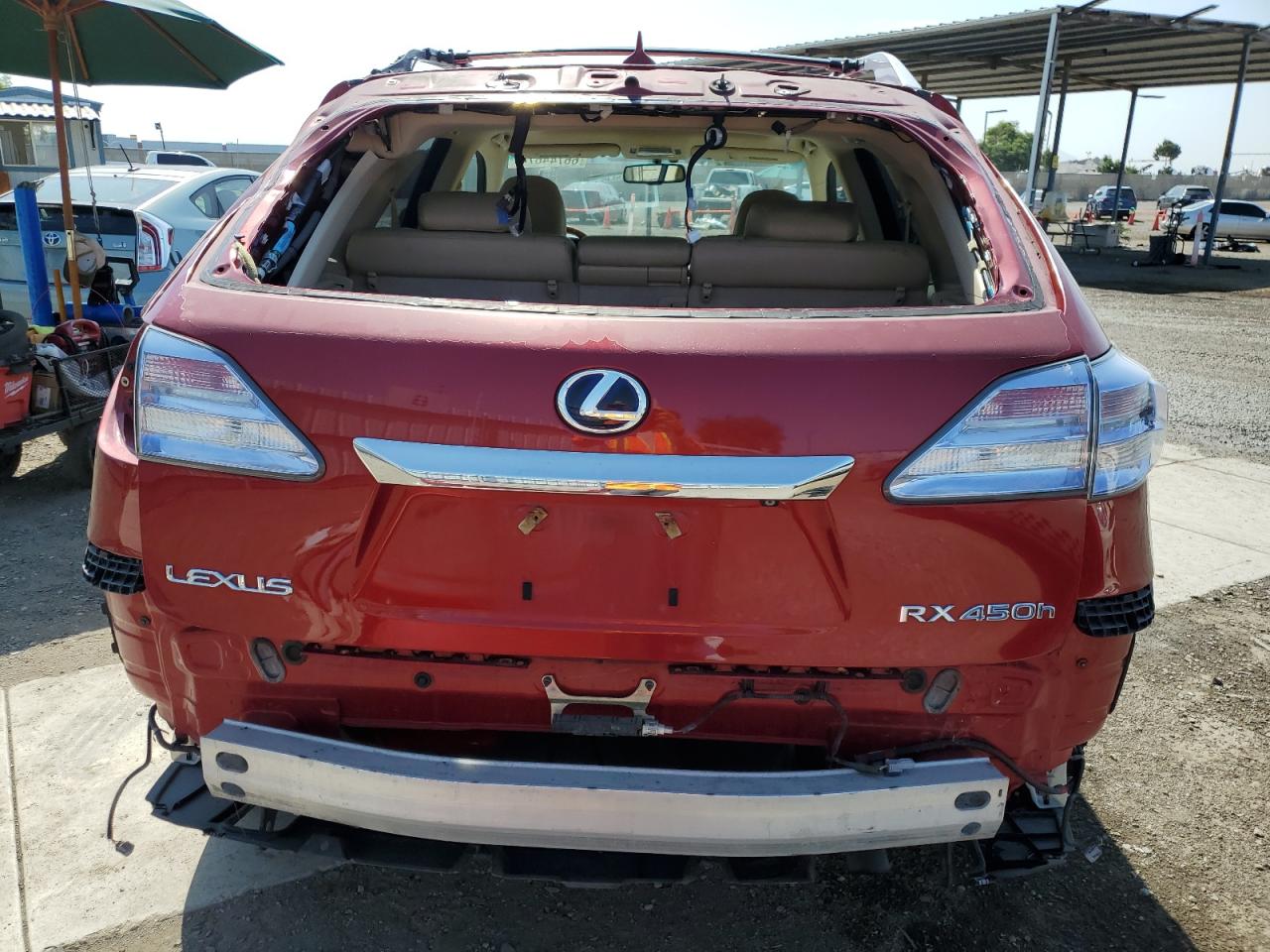 2010 Lexus Rx 450H VIN: JTJBC1BA7A2415489 Lot: 66744674