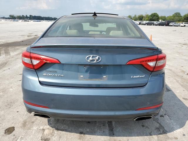  HYUNDAI SONATA 2015 Синий