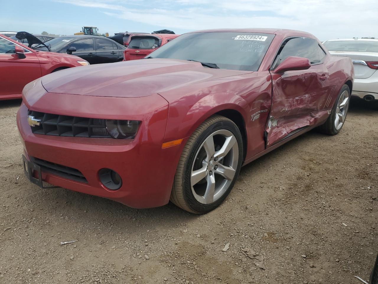 2G1FB1E33D9162612 2013 Chevrolet Camaro Lt