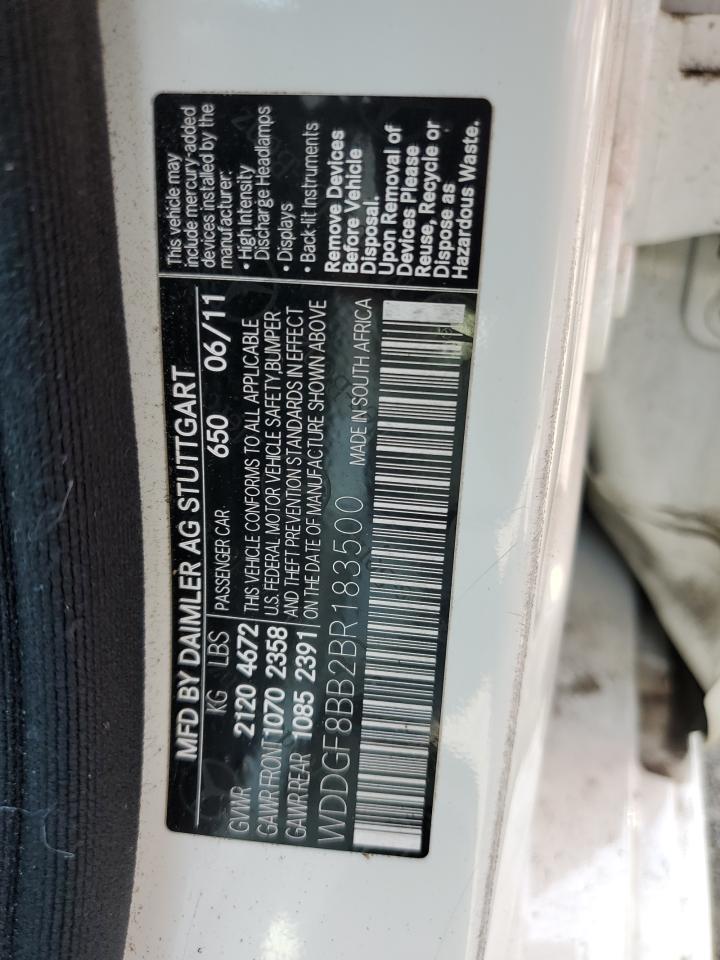 2011 Mercedes-Benz C 300 4Matic VIN: WDDGF8BB2BR183500 Lot: 64433824