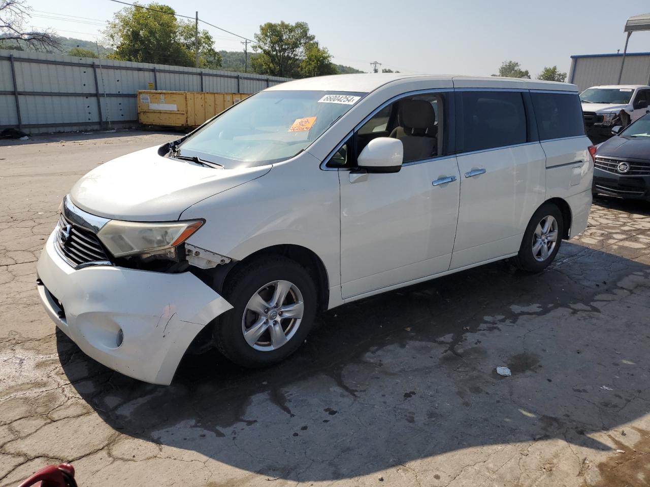 2013 Nissan Quest S VIN: JN8AE2KP3D9063711 Lot: 66004254