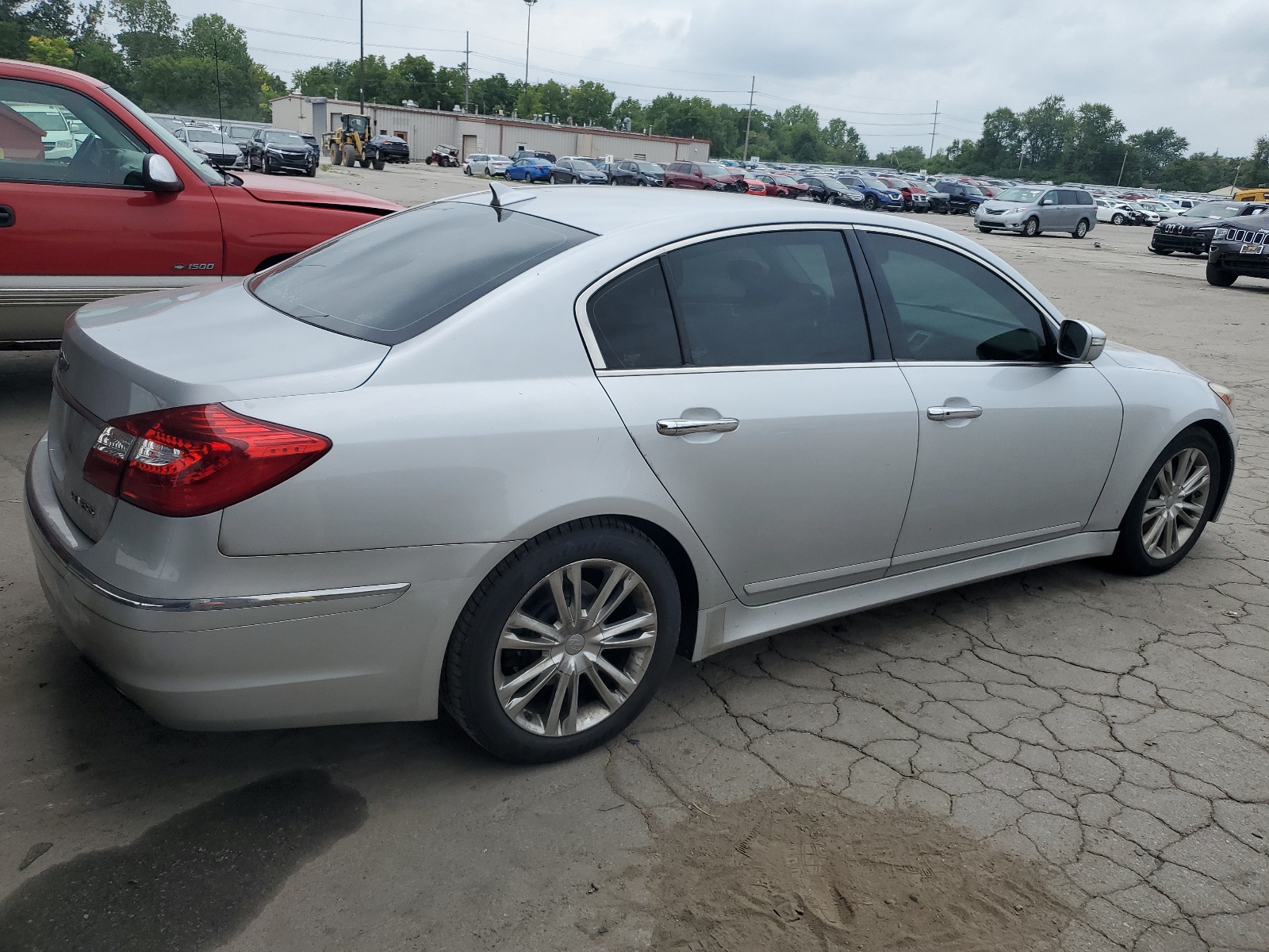 2014 Hyundai Genesis 3.8L vin: KMHGC4DD4EU264263