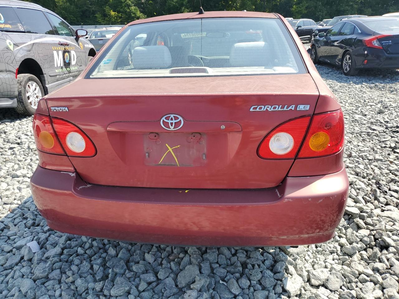 2003 Toyota Corolla Ce VIN: 1NXBR32E33Z167955 Lot: 68056174