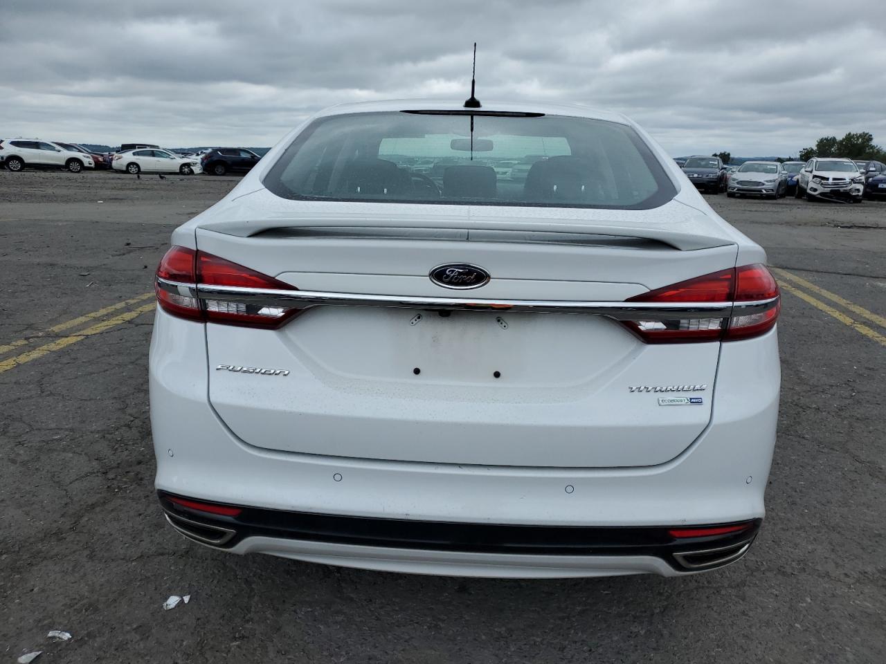 2018 Ford Fusion Titanium/Platinum VIN: 3FA6P0D96JR124313 Lot: 69594734