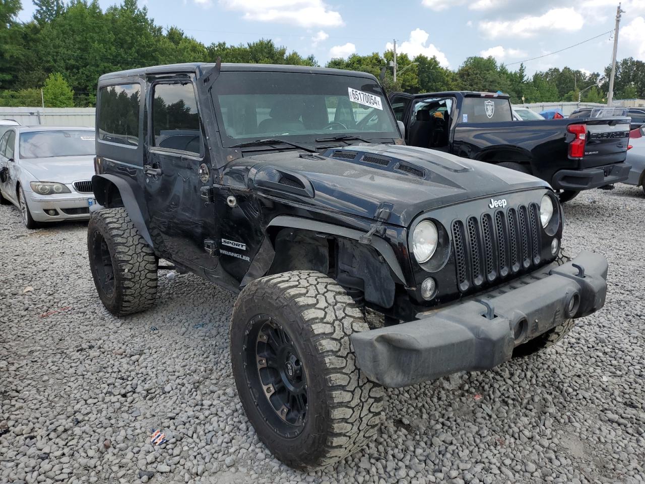 2014 Jeep Wrangler Sport VIN: 1C4AJWAGXEL265322 Lot: 65170054