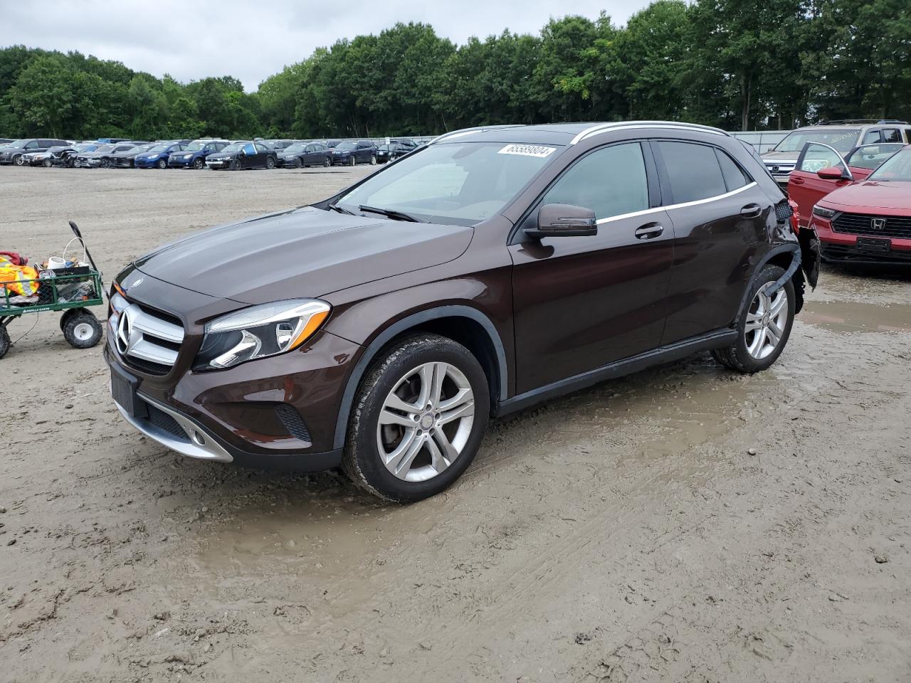 2015 Mercedes-Benz Gla 250 4Matic VIN: WDCTG4GB9FJ141928 Lot: 65589804