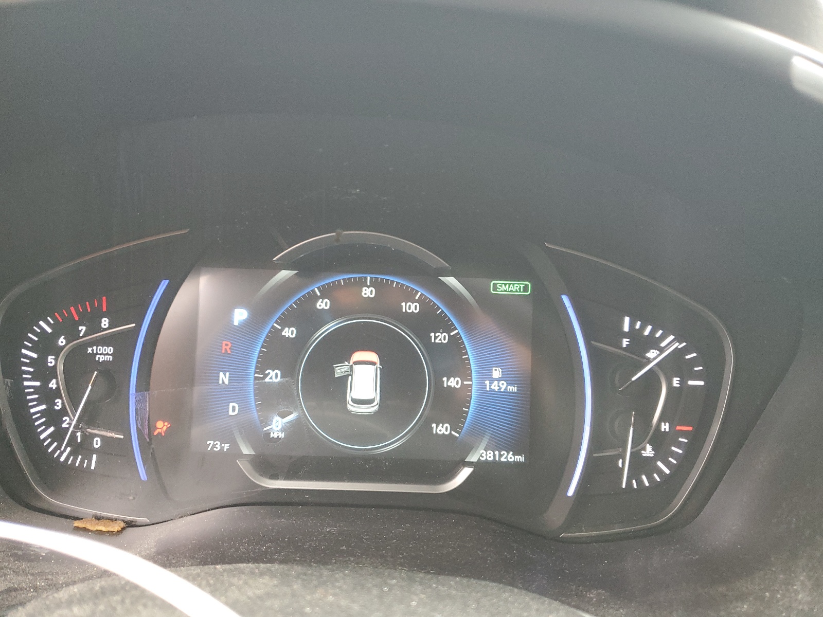 5NMS3CAD7LH163705 2020 Hyundai Santa Fe Sel