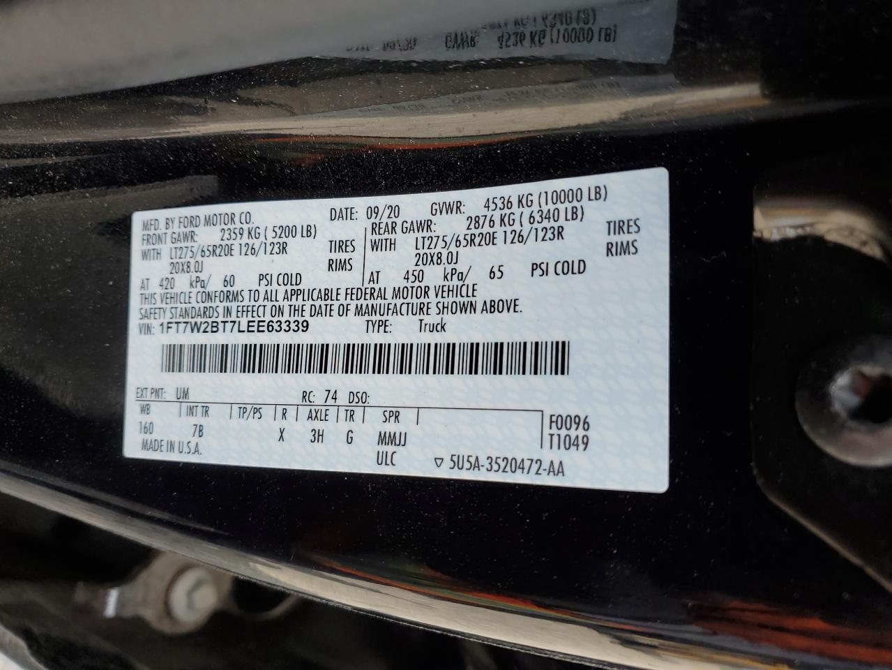 2020 Ford F250 - Image 12