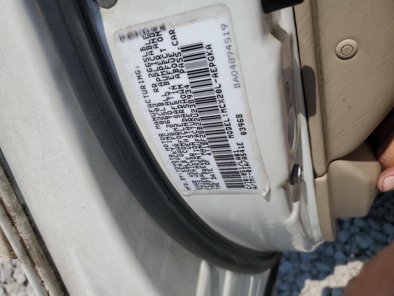 4T1BF28B22U238934 2002 Toyota Avalon Xl